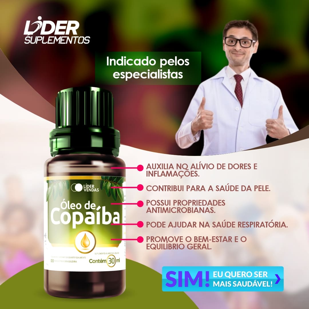 oleo de copaiba